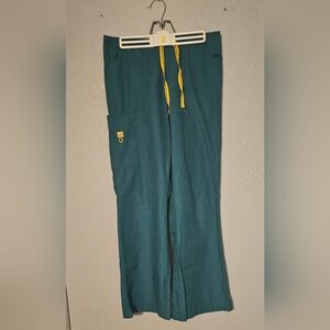 WonderWink Hunter Green Scrub Pants Size Medium